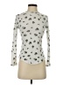 BLANK Silver Long Sleeve Turtleneck Size S - photo 1