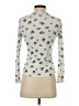 BLANK Silver Long Sleeve Turtleneck Size S - photo 2