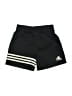 Adidas 100% Polyester Stripes Black Athletic Shorts 12-18 MO / 18 MO - photo 1