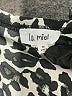 La Miel 100% Polyester Animal Print Silver Casual Skirt Size M - photo 4