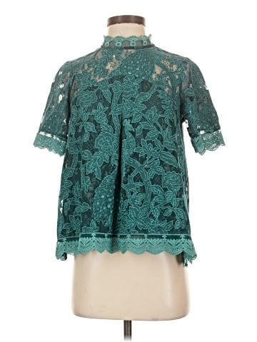 HD in Paris Short Sleeve Blouse (view 1)