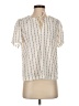 Madewell Ivory Short Sleeve Blouse Size XS - photo 1