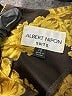 Albert Nipon 100% Polyester Argyle Jacquard Gold Long Sleeve Top Size 12 - photo 7