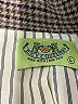Juicy Couture 100% Wool Houndstooth Brown Gray Wool Blazer Size L - photo 6