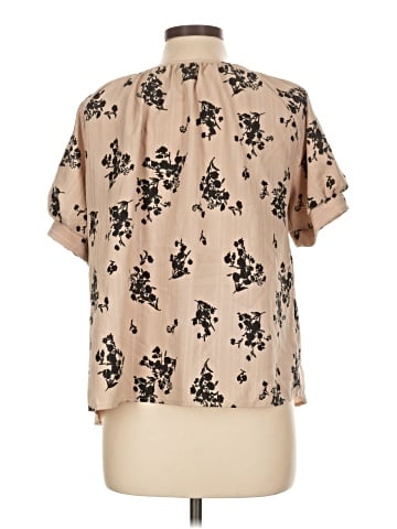 Shein Curve Short Sleeve Blouse (view 2)