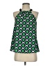 Jade 100% Polyester Green Sleeveless Blouse Size XS - photo 1