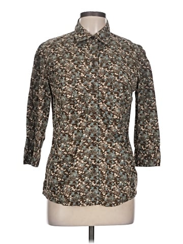 The North Face 3/4 Sleeve Button-Down Shirt (view 1)