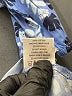 Mud Pie 100% Cotton Print Blue Casual Dress Size M - photo 8