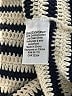 Lauren Moffatt 100% Cotton Stripes Ivory Pullover Sweater Size XS - photo 8