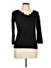 Roz & Ali Black Pullover Sweater Size L - photo 1