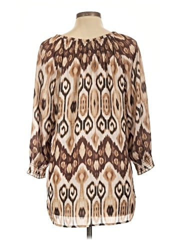 Chico's 3/4 Sleeve Blouse (view 2)