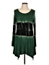 The Pyramid Collection 100% Polyester Green Long Sleeve Top Size L - photo 1