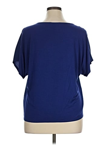 CALVIN KLEIN JEANS Short Sleeve Blouse (view 2)