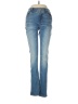 White House Black Market Stars Blue Jeans Size 6 - photo 1