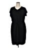 32 Degrees Solid Black Casual Dress Size XL - photo 1