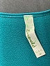 emerald Color Block Teal Cocktail Dress Size M - photo 7