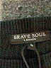 Brave Soul 100% Acrylic Solid Black Pullover Sweater Size L - photo 7