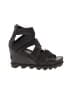 Sorel Black Wedges Size 7 - photo 1