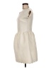 Aqua Solid Ivory Cocktail Dress Size M - photo 5