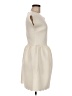 Aqua Solid Ivory Cocktail Dress Size M - photo 4