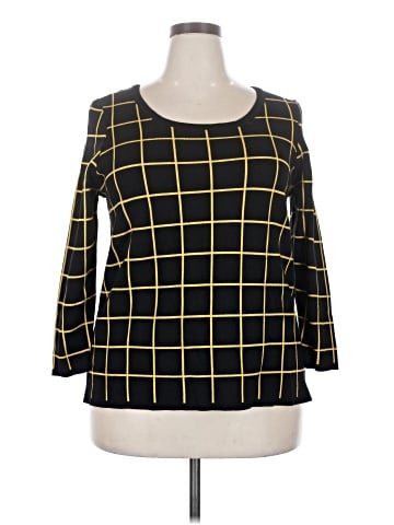 Nina Leonard Pullover Sweater (view 1)