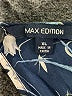 Max Edition 100% Polyester Blue Long Sleeve Blouse Size XL - photo 7