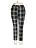 H&M Plaid Black Casual Pants Size 10 - photo 1