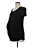 BumpStart Black Short Sleeve Top Size Med Maternity - photo 1