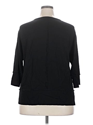 Jones New York Signature 3/4 Sleeve T-Shirt (view 2)