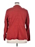 Eileen Fisher Solid Red Jacket Size 2X - photo 2