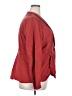 Eileen Fisher Solid Red Jacket Size 2X - photo 4