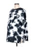 Isabel by Ingrid + Isabel Tie-dye Multi Color Black Sweatshirt Size M - photo 1