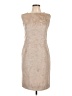 Max Mara 100% Polyester Tan Cocktail Dress Size 10 - photo 1