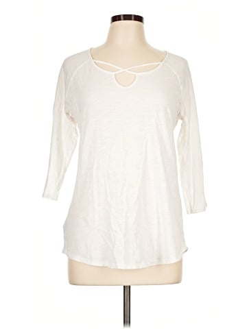 Eddie Bauer 3/4 Sleeve T-Shirt (view 1)