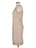 Max Mara 100% Polyester Tan Cocktail Dress Size 10 - photo 5