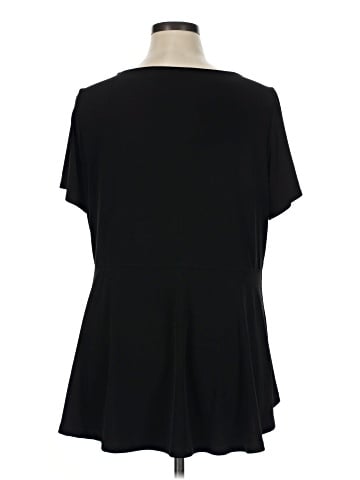 Susan Graver Short Sleeve T-Shirt (view 2)