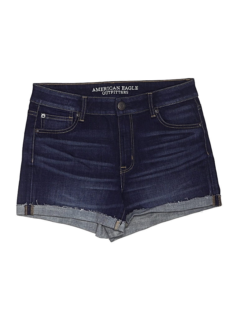 Pre-owned American Eagle Outfitters Denim Shorts In Blue