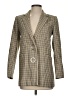 Sandro 100% Cotton Houndstooth Gold Blazer Size EU (FR) 34 / US 2 - photo 1
