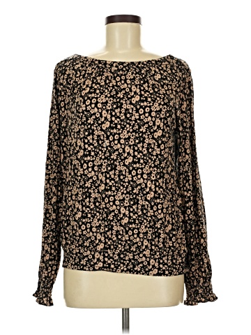 Ann Taylor LOFT Outlet Long Sleeve T-Shirt (view 1)