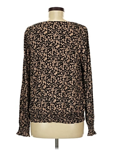 Ann Taylor LOFT Outlet Long Sleeve T-Shirt (view 2)