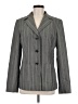 Caslon Stripes Gray Blazer Size 8 - photo 1