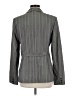 Caslon Stripes Gray Blazer Size 8 - photo 2