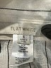 Flat White 100% Linen Ivory Long Sleeve Blouse Size S - photo 7