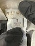Flat White 100% Linen Ivory Long Sleeve Blouse Size S - photo 8