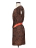 Mono b 100% Polyester Tweed Brown Casual Dress Size S - photo 5