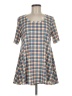 Lularoe Plaid Blue Casual Dress Size M - photo 1