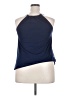 Xhilaration 100% Polyester Blue Tank Top Size XXL - photo 2
