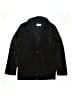 H&M 100% Polyester Solid Black Coat Size 14 - photo 1