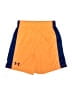 Under Armour 100% Polyester Color Block Orange Athletic Shorts Size 7 - photo 1