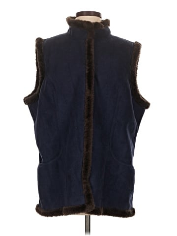 D&Co. Faux Fur Vest (view 1)